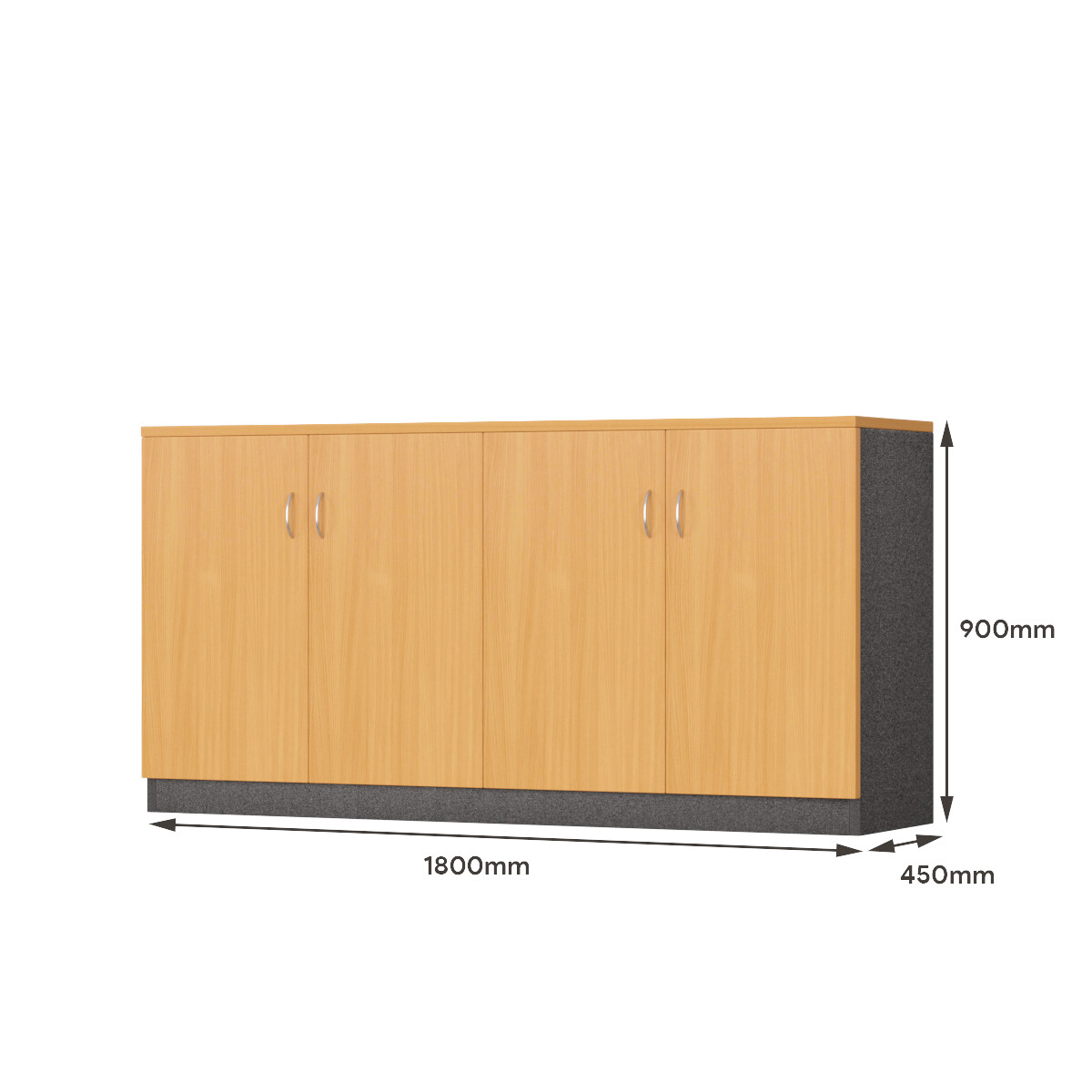 Storage Freestanding Bathroom Cupboard Hallway Kitchen Shlef