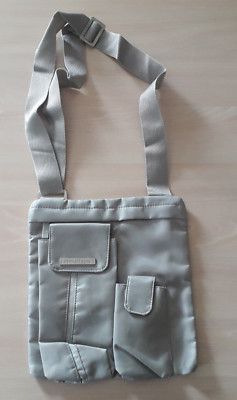COMFORT ZONE Rechteckige Stoff Umhängetasche Beige Sportlich Damen y2k