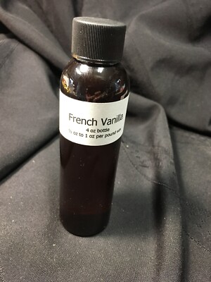 French Vanilla 4 Oz Premium Grade Scented Fragrance Oil Candles