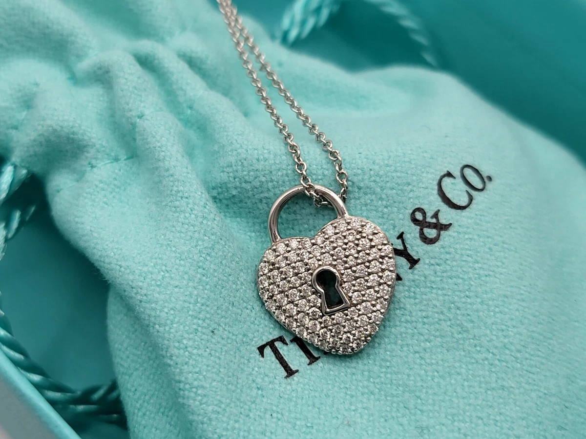 tiffany lock necklace