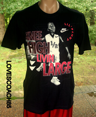 Nike Lil' Penny Knee High Livin Large T shirt Men's New S M L 2XL Hardaway Rare
