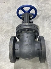 Nibco 4" Gate Valve Class 250 Cast Iron Outside Screw Yoke Flanged F-667-0 New
