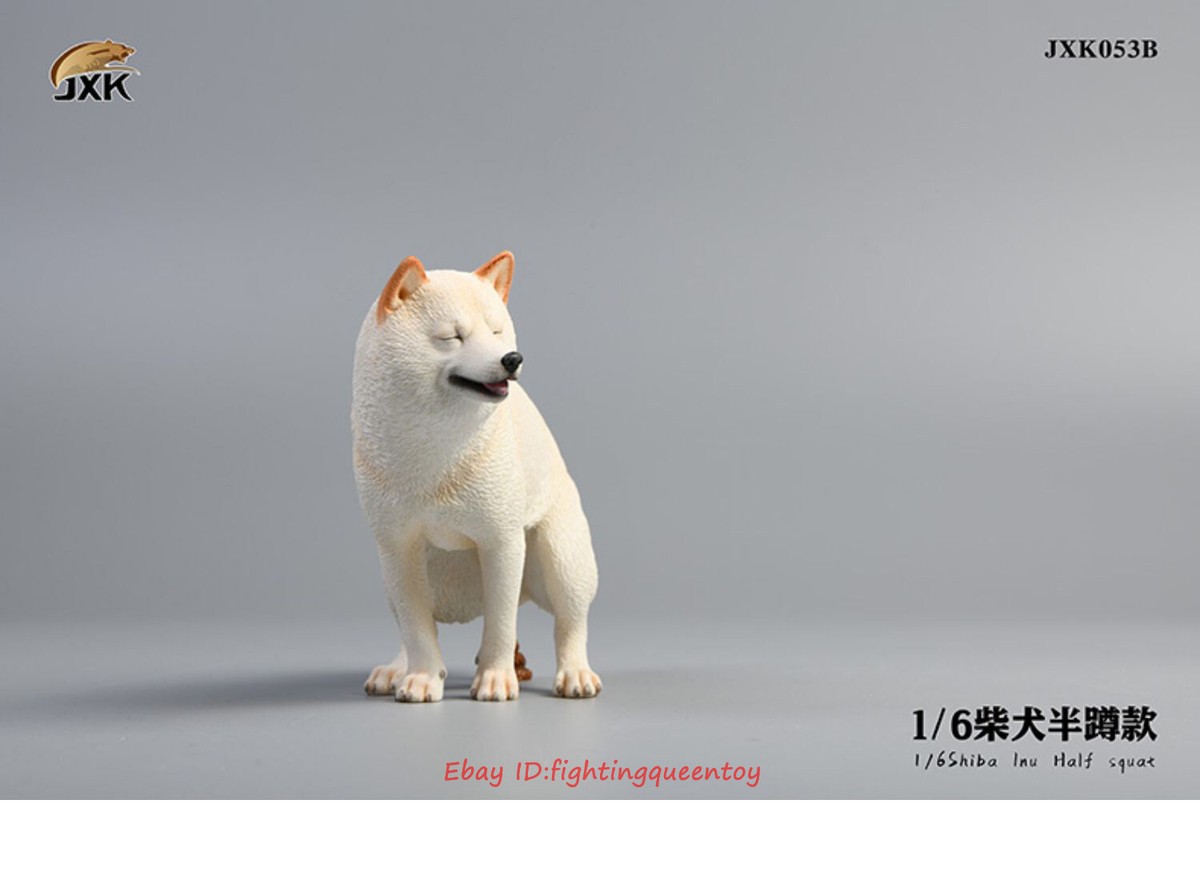 JxK.Studio 1/6 Scale Shiba Inu Dog Half Crouch Model Jxk053