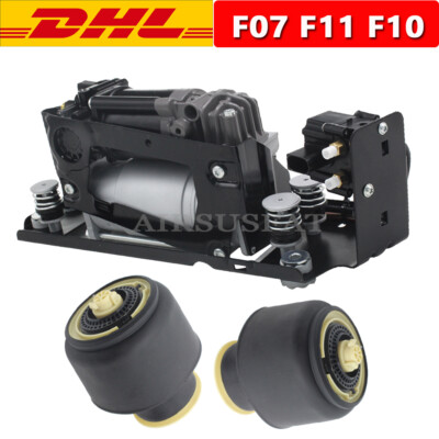 Paar Hinten Federbalg Mit Kompressor For BMW 5er F10 F11 Kombi GT F07