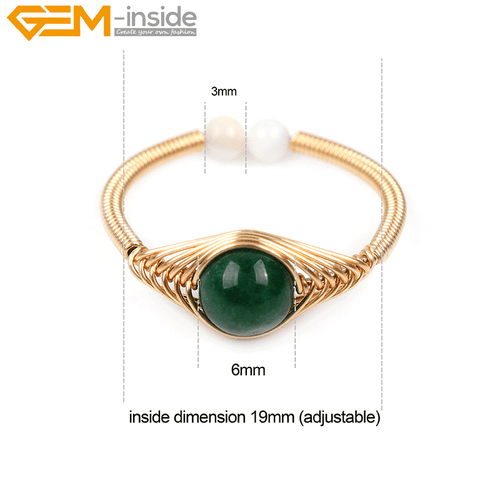 Rings & Bracelet Set Weaving Open Adjustable Power Chakras Gold Filled Jewellery - Picture 30 of 119