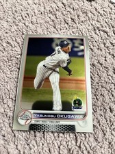 2022 Topps Chrome NPB Yasunobu Okugawa #170 Tokyo Yakult Swallows Baseball Card