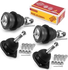 Premium 4PCS Upper and Lower Ball Joint Kit Fits K6117T K6124 71-72 Chevrolet P1