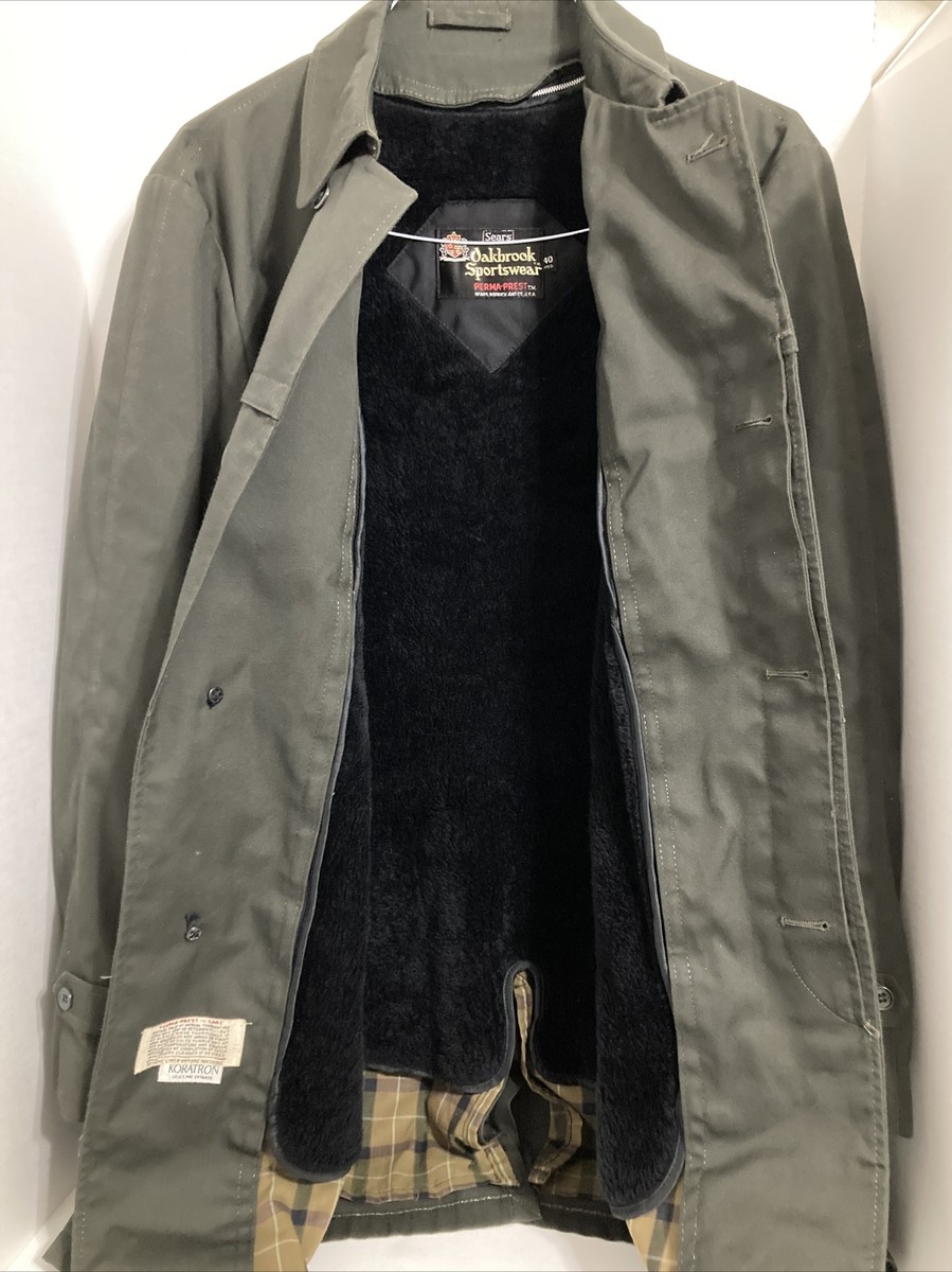 Vintage Men's Sears Oakbrook Sportswear Jacket Sz Men 40 Vintage Men's Sears Oakbrook Sportswear Jacket Sz Men 40