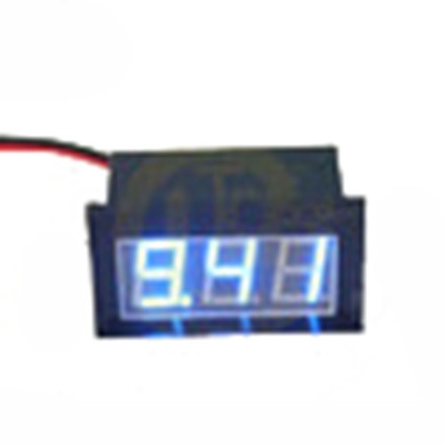 12V Blue LED Digital Voltmeter DC3.0-30V Auto - Picture 2 of 4
