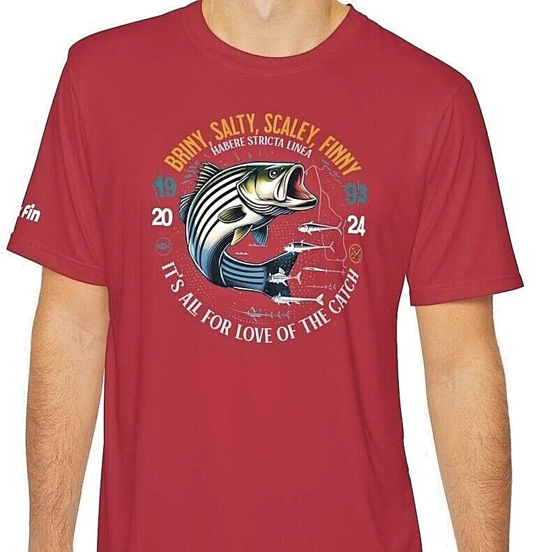 Lightweight Moisture Wicking Short Sleeve Fishing T-Shirt By Kick Fin Sportswear