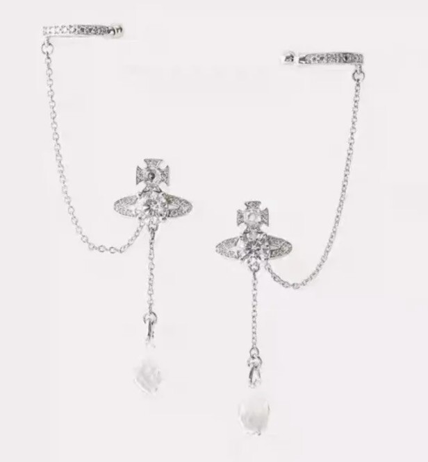 Vivienne Westwood HENRIETTE ドロップピアス　シルバー Vivienne Westwood HENRIETTE ドロップピアス シルバー