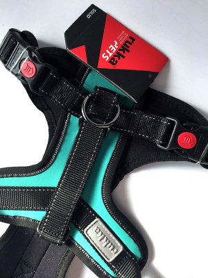 rukka Solid Harness Nylon Hundegeschirr turquoise türkis Gr. M 65-75cm RU4003