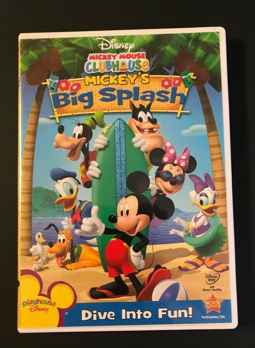 ジャスティス [DVD] w17b8b5 DISNEY ~ MICKEY MOUSE CLUBHOUSE ~ MICKEY'S BIG SPLASH ~ DVD