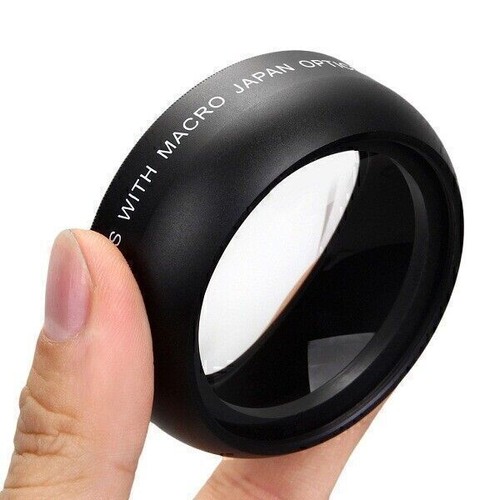 Universal 58mm 0.45x Weitwinkel Makro Objektiv Schwarz Für Canon Sony M9U7 Z2Q0 - Bild 4 von 7