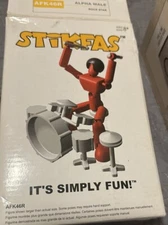 Stikfas Rock Star Buildable Figure 2005 Afk46r