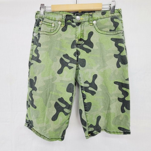 True Religion Shorts Size 18 Boys Green 