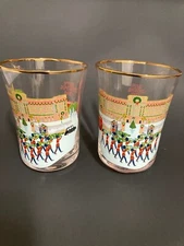 Anthropologie London ~ 2 ~ Holiday In The City  Juice Glass NEW NWT