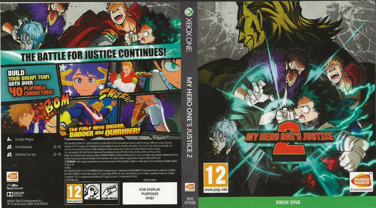 My Hero One's Justice 2 - Xbox One