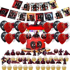 DEADPOOL balloon birthday party supplies favor centerpiece decoration theme