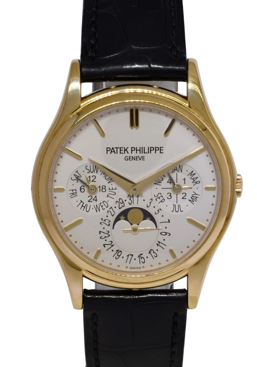 Patek Philippe — Patek Philippe Grand Complications Yellow Gold Perpetual Calendar Watch 5140J