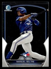2023 Bowman #BCP-79 Manuel Beltre Chrome Prospects Card Toronto Blue Jays