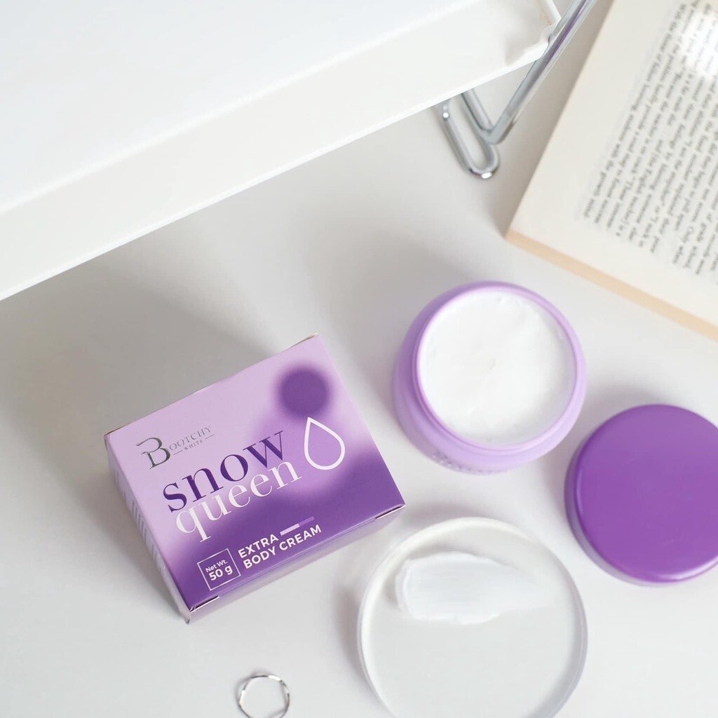 Bootchy Snow Queen White Extra Body Cream 50g x 3 | eBay