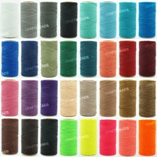 1.5MM Waxed Polyester Linhasita Cord Macrame Bracelet String Thread 125yards
