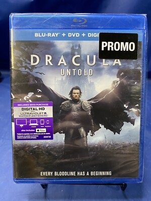 Dracula Untold (Blu-ray+DVD+Digital, 2015, 2-Disc Set) Brand New/Sealed