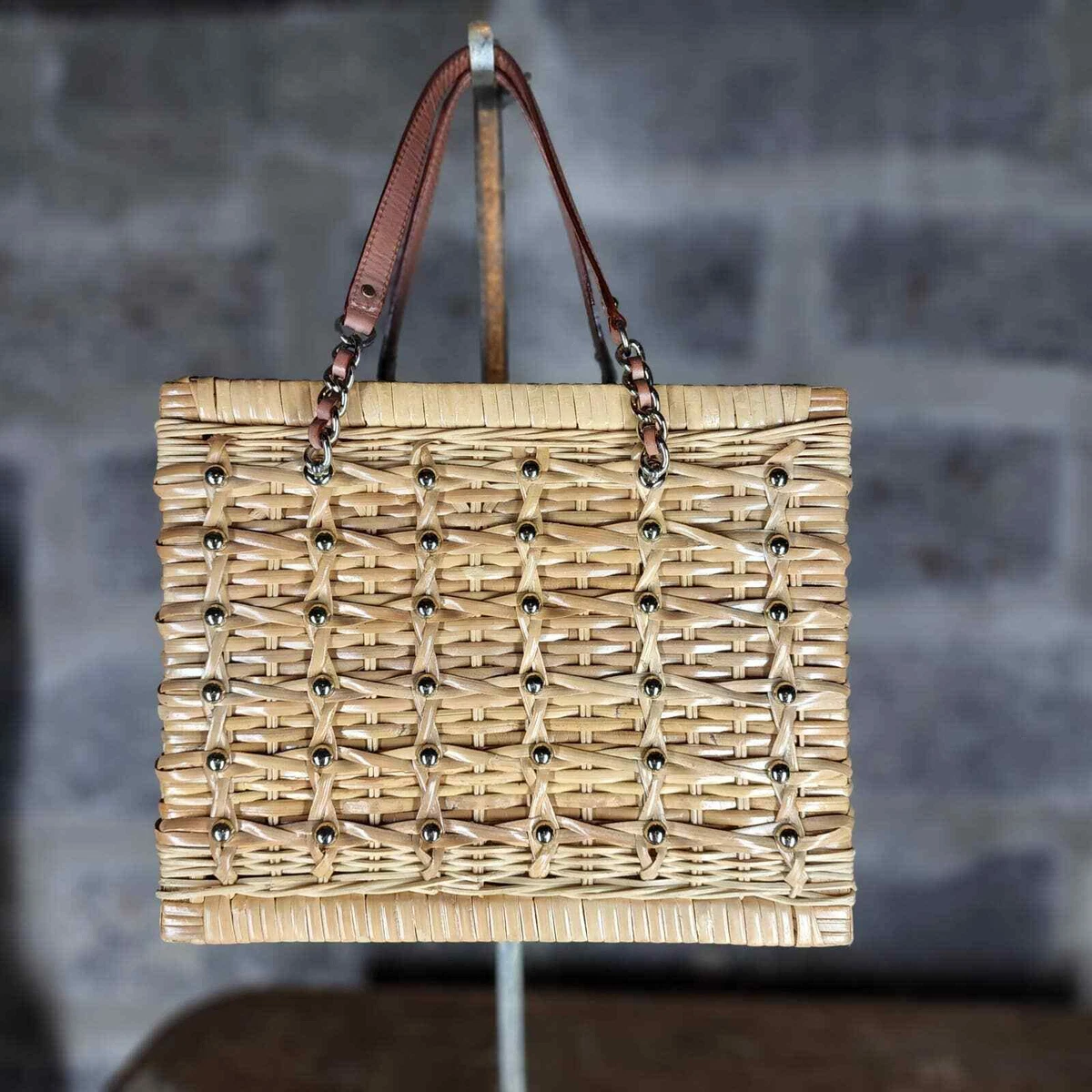 Natural NEO Handwoven Round Rattan Bag Shoulder India | Ubuy