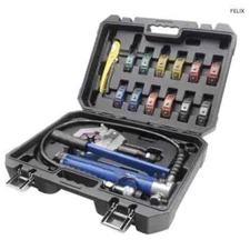 Portable Hydraulic Hose Crimper Handheld Air Conditioner Repair Crimp Tool Kit