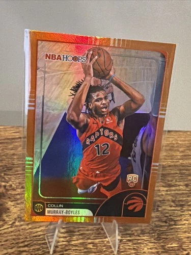 COLLIN MURRAY-BOYLES 2025-26 TOPPS NBA HOOPS BASKETBALL RC #144 ORANGE PARALLEL