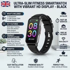 Waterproof Fitness Tracker with 24/7 Heart Rate & Sleep Analysis for Adults