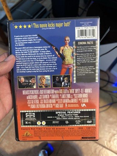 Tank Girl (DVD, 1995) Disc Condition π Lori Petty Ice-T - Picture 2 of 3