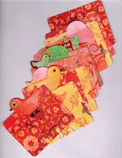 BOHO GIRL (12) MEMORYDEX/ROLODEX CARDS Double-Sided HANDMADE