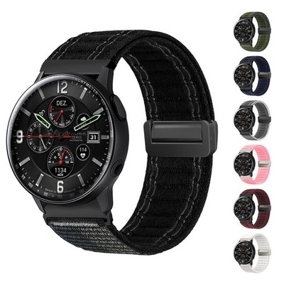 Smartwatch Armband für Samsung Galaxy Watch Active2 40 mm 44 mm Nylon Magnet