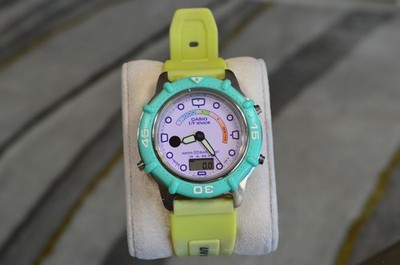 CASIO UV-700 UV SENSOR DIGITAL WATCH MARLIN VINTAGE MARINE CPW BM BP PRT TS CPW