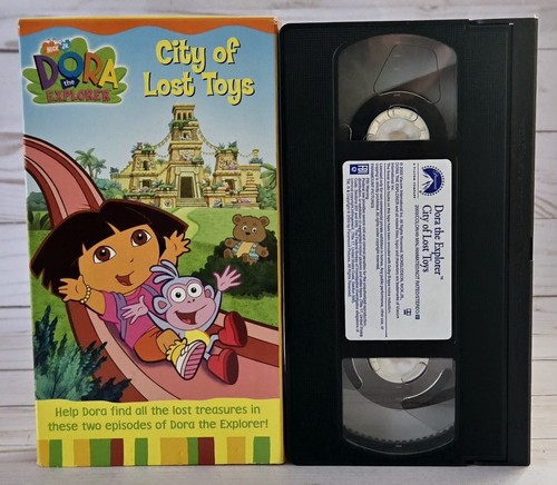 Dora The Explorer City Of Lost Toys VHS Cassette Tape 2003
