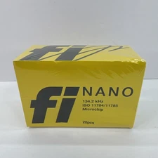 Fi Nano Microchip for Dogs - 20-Pack - Lifetime Registration - Universal Scan