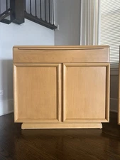 Restored 1957 Heywood Wakefield Server Buffet - Wheat Finish