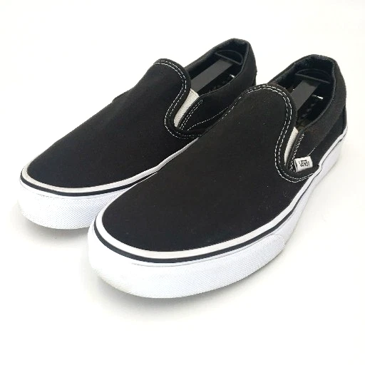 Scarpe mocassini slip on Vans Off The Wall ragazzo taglia 6 5 ragazza taglia 8 neri