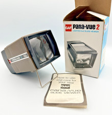 VTG GAF Pana-Vue Lighted 2x2 Slide Viewer with Original Box