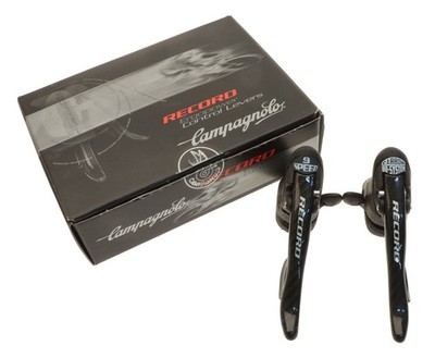 Campagnolo Record 9 Speed Carbon Ergopower Brake Levers Shifters
