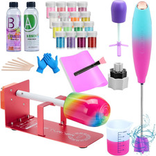 Cup Turner for Crafts Tumbler,Tumbler Turner DIY Glitter Epoxy Resin Tumblers,Ep