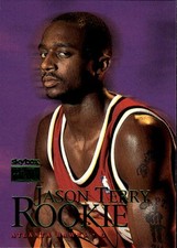 1999-00 SkyBox Premium Jason Terry #110 Atlanta Hawks 19P