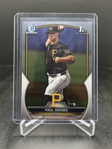 2023 Bowman Draft Baseball Paul Skenes 1st Bowman Chrome #BDC-14