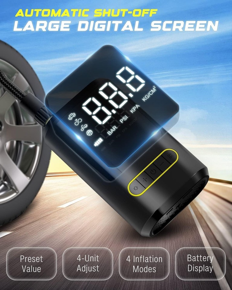 Bomba de aire eléctrica colchón de aire 80W bomba cama de aire bote inflable piscina bomba