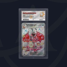 2024 Pokémon Charizard EX Black Star Promo 074 Paldean Fates Tins - ACE 9 MINT