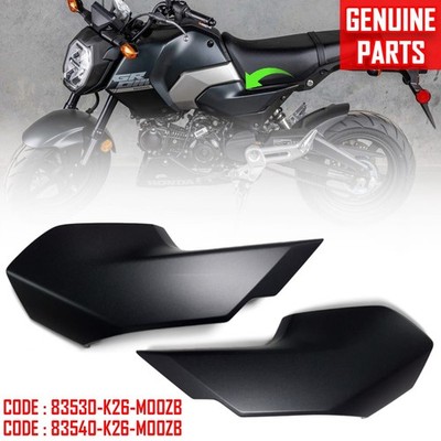 Side Cover Panel Fairing Black Pair LR For Honda Grom 125 MSX 125 2025