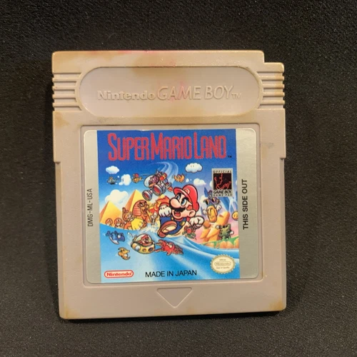 Super Mario Land (Nintendo Game Boy, 1989) Cartridge Authentic & Tested