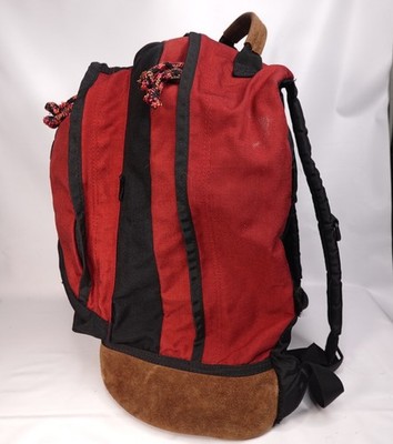 90s Timberland ティンバーランド　リュック　バックパック　y2k Vintage 90s Y2K Timberland Backpack Day Bag Suede Bottom Red | eBay